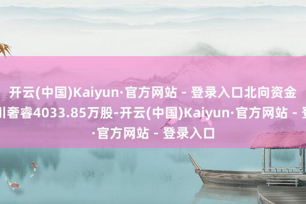 开云(中国)Kaiyun·官方网站 - 登录入口北向资金捏有宏川奢睿4033.85万股-开云(中国)Kaiyun·官方网站 - 登录入口